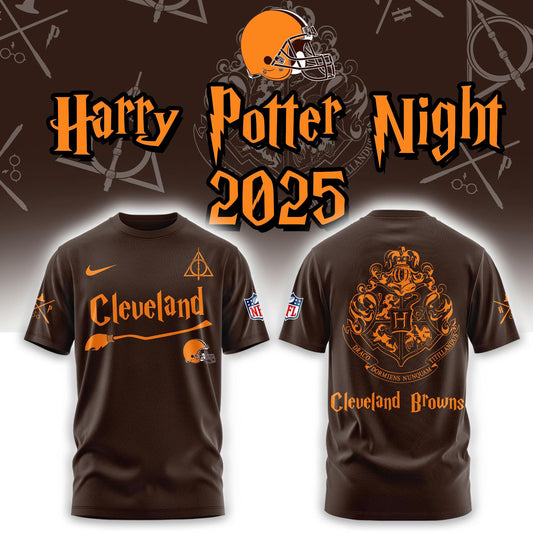 Cleveland Browns Harry Potter Combo T-Shirt