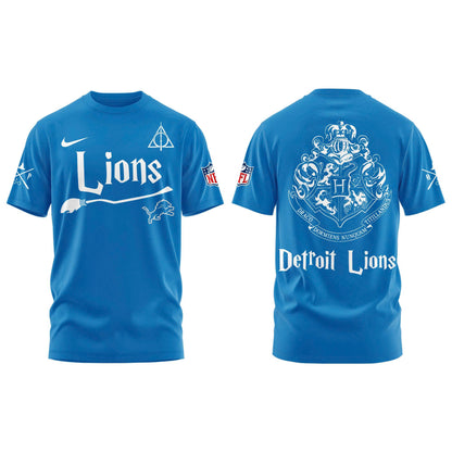 Detroit Lions Harry Potter 2025 Combo T-Shirt