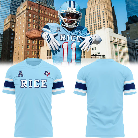 Special New Uniform Rice Football T-Shirt 2025 v2