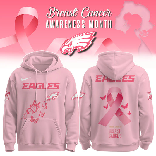 Eagles Breast Cancer Awareness Edition Hoodie