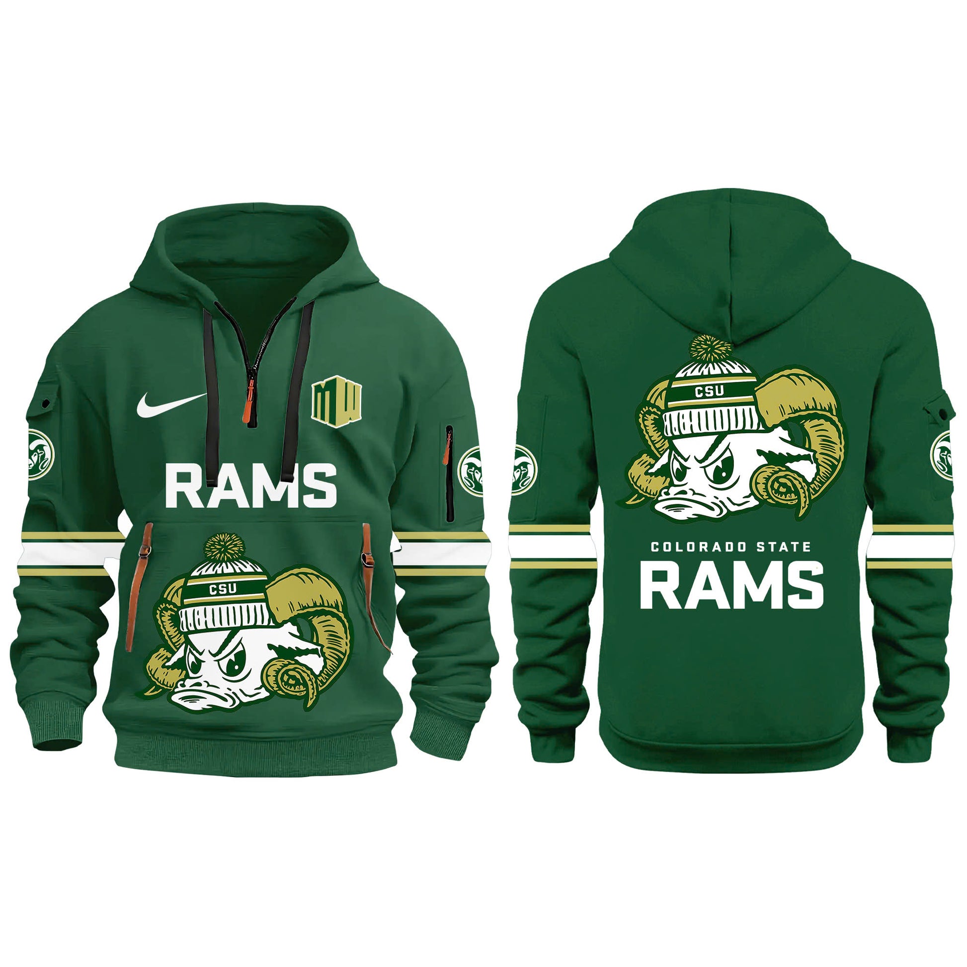 Colorado State Football “SNOW DAYS” Limited Edition Zip Hoodie | Joggers | Cap