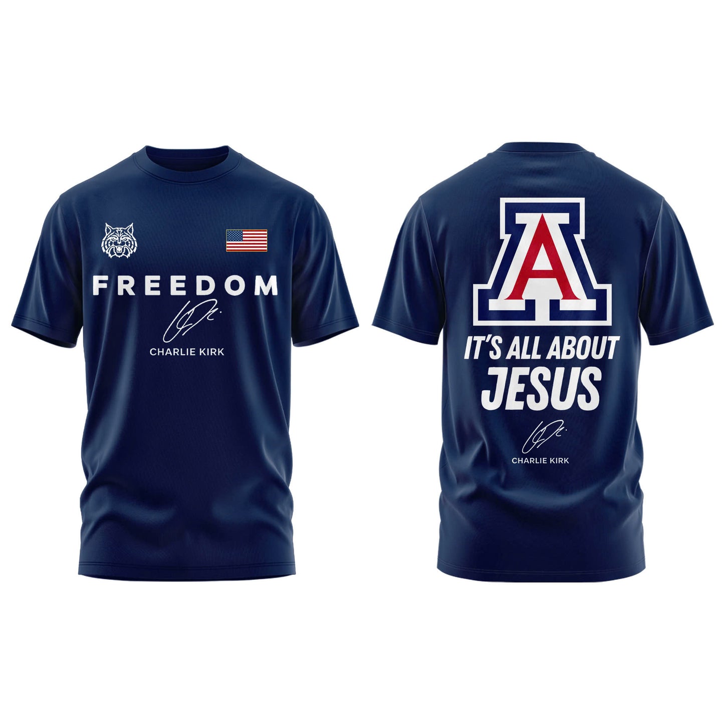 Arizona Wildcats “FREEDOM” Limited Edition Tshirt