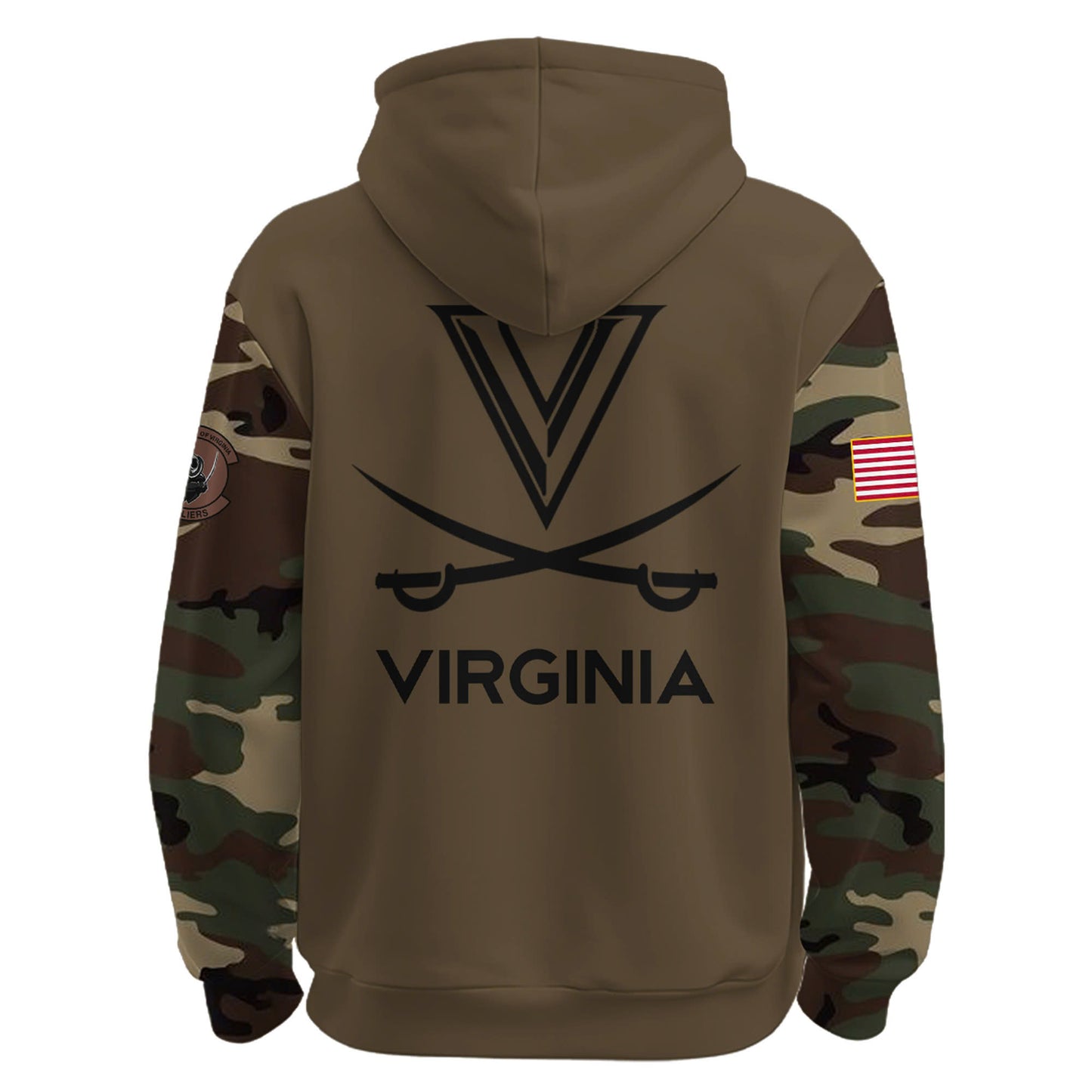 Virginia Football Camo Hoodie Limited Edition