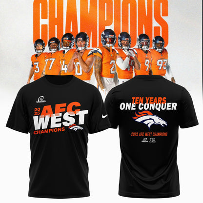 Denver Broncos – 2025 AFC West Champions Shirt