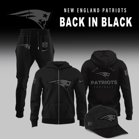 New England Patriots 2025 Back In Black Limited Edition Shirt